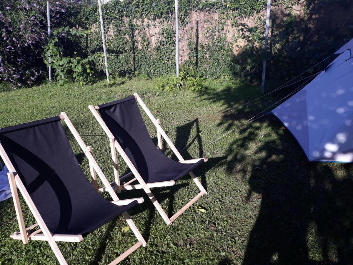 Camping Under The Walnut In Your Own Tent On A Shared Lot And Shared Bathroom Λιουμπλιάνα Εξωτερικό φωτογραφία